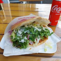 Vegan kebab at Emirdağ-Kebabhaus in Aschaffenburg