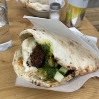Delicious   at Ta'ameya Falafel in Stockholm