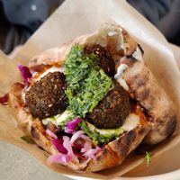  at Ta'ameya Falafel in Stockholm