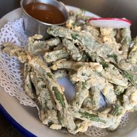 Vegan String Beans Tempura  at September in Bangkok in New Haven