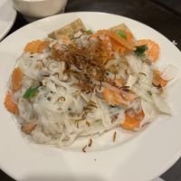Coconut milk noodles with tofu  at September in Bangkok in New Haven