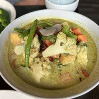 Green curry at September in Bangkok in New Haven