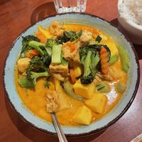 Mango curry with tofu at Mai Thai in Orange