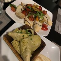 Appetizers without cheese at Aperitivo in Boulder