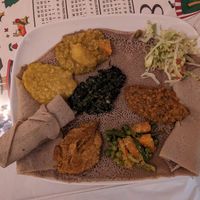 The mix selection at Savanna Restaurant in Bergen