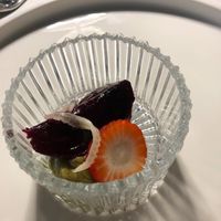 Amuse bouche at Esan in Rhodes