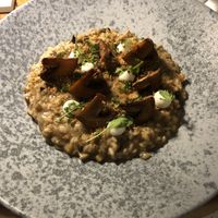 Mushroom risotto 👌 at Esan in Rhodes