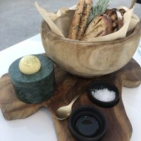 Bread basket   at Esan in Rhodes