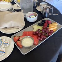 In room service Fruit Platter at M Café in Henderson