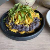 Three Sisters corn sandwich - my favorite   at Owamni by The Sioux Chef in Minneapolis