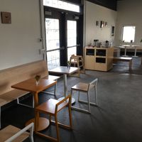 Inside seating at Ugly Duck in Rochester