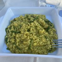 Wild Asparagus Risotto  at Val in Vis