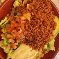 Vegan taco salad   at Lilly's in White Plains