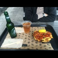 Vegan fish and fries at VINCENT - Hauptbahnhof Hamburg in Hamburg