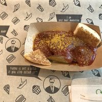 Currywurst  at VINCENT - Hauptbahnhof Hamburg in Hamburg