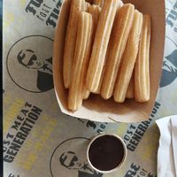 Churros and choco at VINCENT - Hauptbahnhof Hamburg in Hamburg