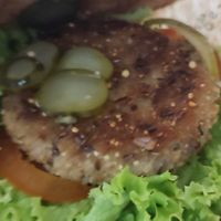 Lentil Burger Patty 🟤 (NEW 🆕) at VINCENT - Hauptbahnhof Hamburg in Hamburg