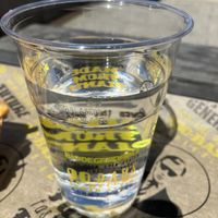 Biodegradable cup  at VINCENT - Hauptbahnhof Hamburg in Hamburg