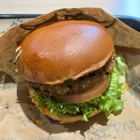 Lentil Burger  at VINCENT - Hauptbahnhof Hamburg in Hamburg