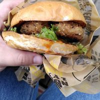 Lentil Burger at VINCENT - Hauptbahnhof Hamburg in Hamburg