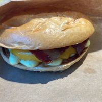 Breakfast sandwich at VINCENT - Hauptbahnhof Hamburg in Hamburg