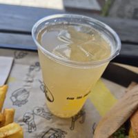 Apfelschorle Naturtrueb at VINCENT - Hauptbahnhof Hamburg in Hamburg