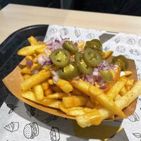 Cheesy fries  at VINCENT - Hauptbahnhof Hamburg in Hamburg