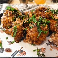 cauliflower wings with tamarind caramel sauce at The Magic Wingdom in Leamington Spa