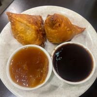 Samosas  at Bombay Kitchen Cairns in Cairns