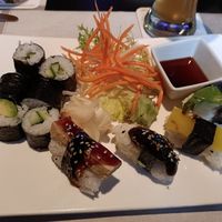 Veggie Sushi at Yumi Hotel Sushi Steaks & Friends in Kaisersesch