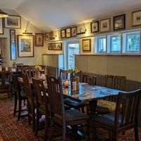 Upper floor dining at The Corn Mill in Llangollen