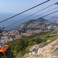 It's right beside the upper cable car station at Panorama in Dubrovnik