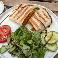 Frühstücks-Burrito at Glückskind in Rostock