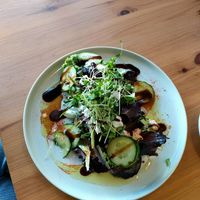 Stelle Erbsenguarcamole at Glückskind in Rostock