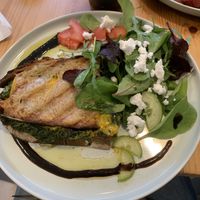 Spinat Vrischkäse Sandwich  at Glückskind in Rostock