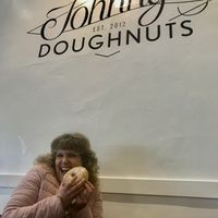 I’ve found my happy place💛  at Johnny Doughnuts in Santa Rosa