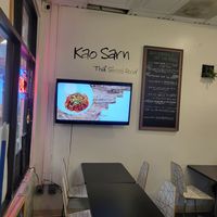 Inside at Kao Sarn Thai in Falls Church