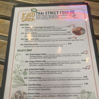   at Kao Sarn Thai in Falls Church