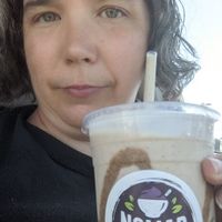 Monthly special for September Banana bread smoothie.  at Nomad Bowlz in Palisade