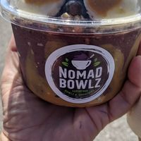 PB Smoothie bowl at Nomad Bowlz in Palisade