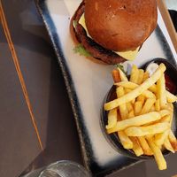 Vegan Burger at Giorgos in Rhodes