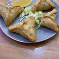 Tasty spinach empanadas   at Capricho Libanés in Tenerife