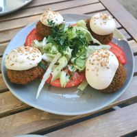 Falafel at Capricho Libanés in Tenerife