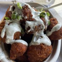Buffalo cauliflower wings at PlantPub in Cambridge