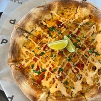 Elote pizza! Best vegan pizza I’ve had yet.  at PlantPub in Cambridge