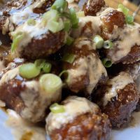 Korean BBQ Cauliflower Wings  at PlantPub in Cambridge