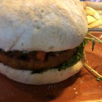 Sweet potato burger  at Peter Pane in Cologne