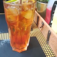 Homemade ice tea  at Peter Pane in Cologne