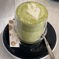 Matcha latte  at Market by Jeremy in Luxembourg City