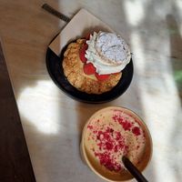 Choux and iced coffee creation with tasty things at Market by Jeremy in Luxembourg City